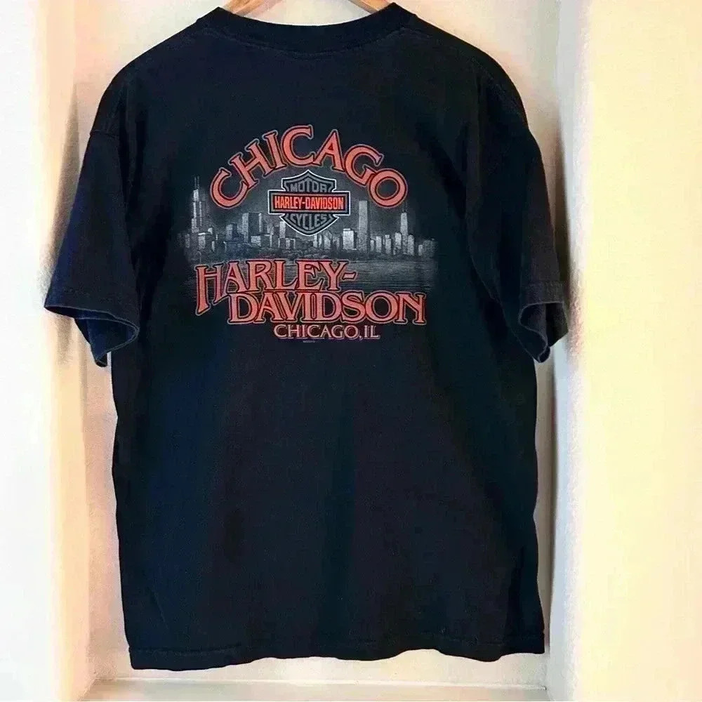 Harley Davidson Holoubek Vintage 2003 Short Sleeve Crewneck Tee